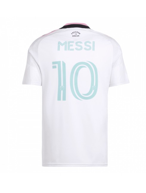 Moški Inter Miami Lionel Messi #10 Tretji 2026-27 Nogometni dresi bela Kratek Rokav