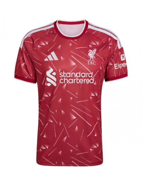 Moški Liverpool Domači 2026-27 Nogometni dresi Florian Wirtz #7 rdeča Kratek Rokav-1