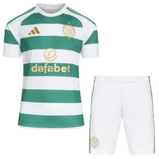 Nogometni dresi kompleti za otroke Celtic Domači 2026-27 z lastnim imenom