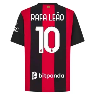 Moški AC Milan Domači 2026-27 Nogometni dresi Rafael Leao #10