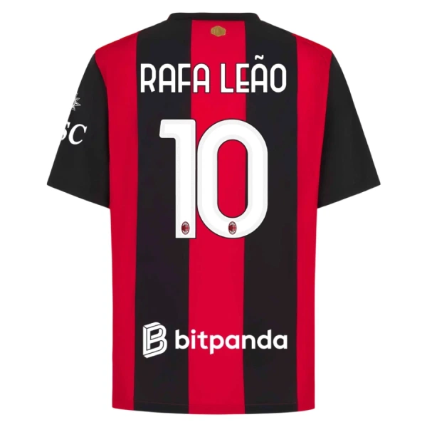 Moški AC Milan Domači 2026-27 Nogometni dresi Rafael Leao #10