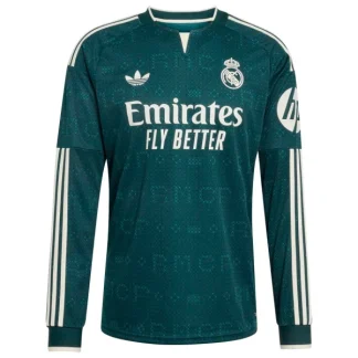 Prodaja nogometni dresi Real Madrid Gostujoči 2026/27 zelena Dolgi Rokav