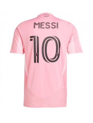 Moški Nogometni dresi Inter Miami Lionel Messi #10 Domači 2026-27 Roza Kratek Rokav