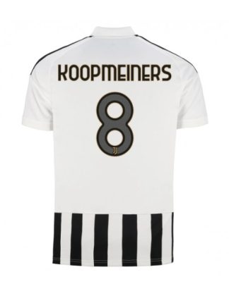 Poceni Nogometni dresi Juventus Domači 2026-27 bela črna Teun Koopmeiners #8