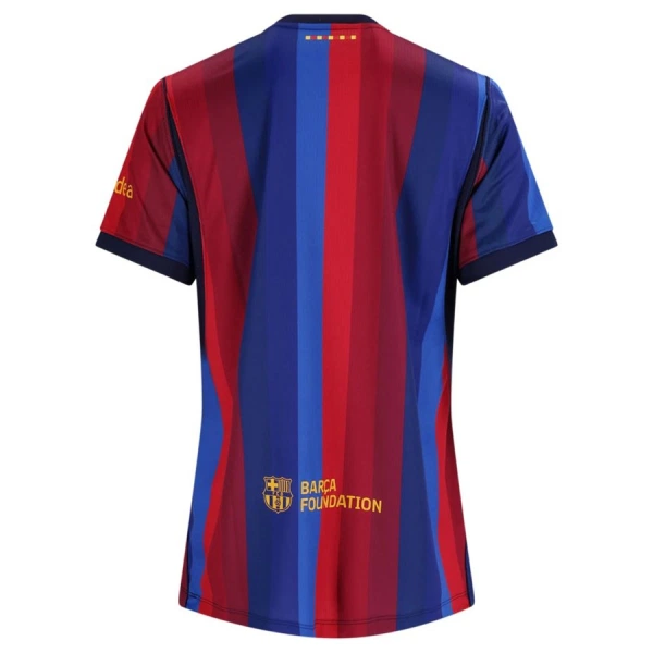 Poceni Ženski Nogometni dresi FC Barcelona Domači 2026-27 Kratek Rokav-1