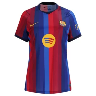 Poceni Ženski Nogometni dresi FC Barcelona Domači 2026-27 Kratek Rokav