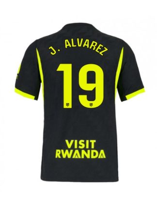 Poceni Nogometni dresi Atletico Madrid Julian Alvarez #19 Gostujoči 2026-27 črna in zelena