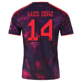 Poceni Nogometni dresi Bayern Munich Tretji 2026-27 Luis Díaz #14