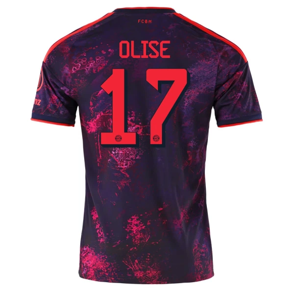 Poceni Nogometni dresi Michael Olise #17 Bayern Munich Tretji 2026-27 Moški