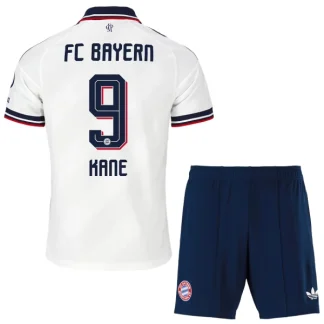 Otroški Nogometni dresi kompleti FC Bayern München Gostujoči 2026-27 Harry Kane #9