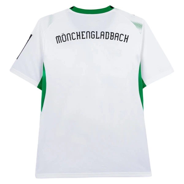 Poceni Nogometni dresi 2026-27 Borussia Monchengladbach Domači bela Kratek Rokav-1