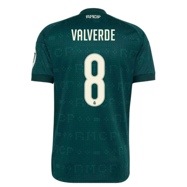 Poceni Nogometni dresi Real Madrid Federico Valverde #8 Gostujoči 2026-27 Moški
