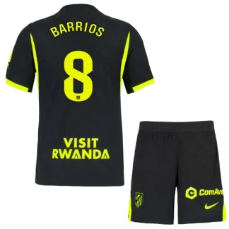 Nogometni dresi za otroke Atlético Madrid Gostujoči 2026/27 Kompleti Pablo Barrios #8