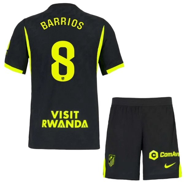 Nogometni dresi za otroke Atlético Madrid Gostujoči 2026/27 Kompleti Pablo Barrios #8