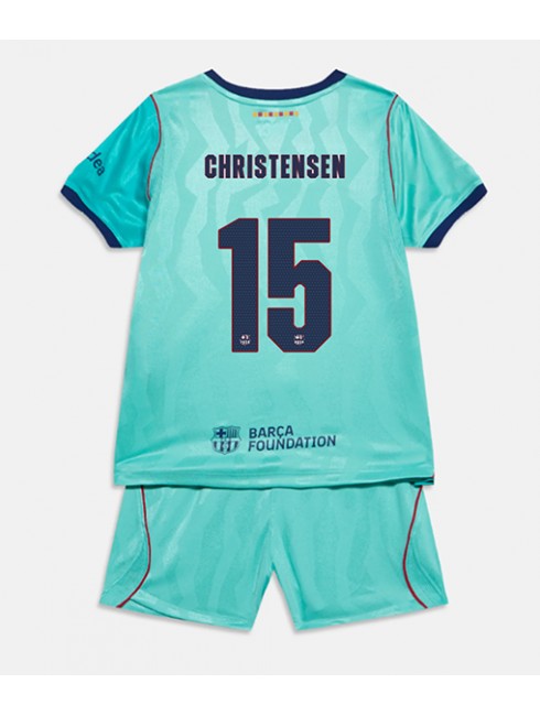 Otroški dresi kompleti Barcelona Tretji 2026-27 Andreas Christensen #15