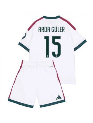 Bela Poceni Otroški dresi kompleti Real Madrid Arda Guler #15 Domači 2026-27
