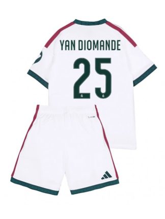 Bela Poceni Otroški dresi kompleti Real Madrid Yan Diomande #25 Domači 2026-27