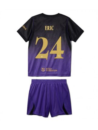 Otroški dresi kompleti Barcelona Eric Garcia #24 Gostujoči 2026-27