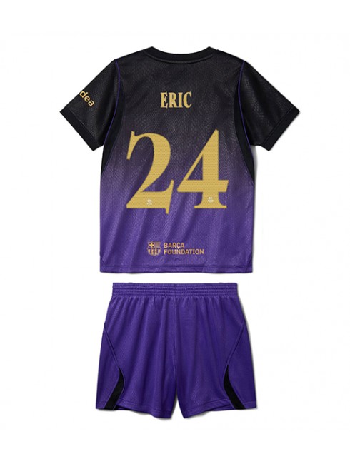 Otroški dresi kompleti Barcelona Eric Garcia #24 Gostujoči 2026-27