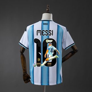 Moški Nogometni dresi Lionel Messi #10 Argentina SP 2026 Posebna izdaja Domači