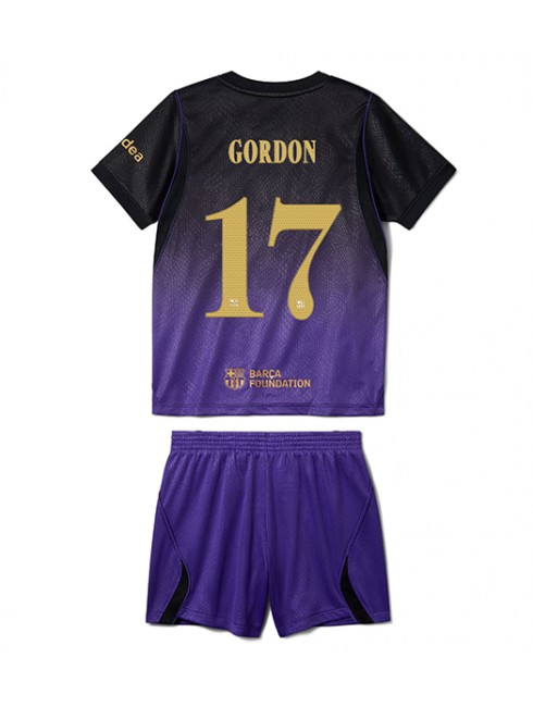 Otroški dresi kompleti Barcelona Anthony Gordon #17 Gostujoči 2026-27