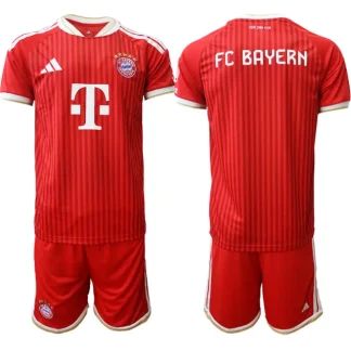 Poceni Nogometni dresi kompleti FC Bayern München Domači 2026-27 rdeča