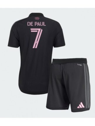 Poceni Otroški dresi kompleti Inter Miami 2026-27 Rodrigo De Paul #7 Gostujoči