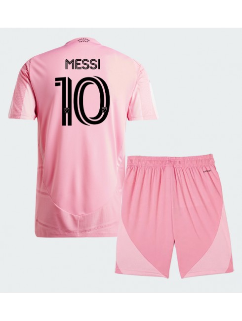 Poceni Otroški dresi kompleti Inter Miami Lionel Messi #10 Domači 2026-27