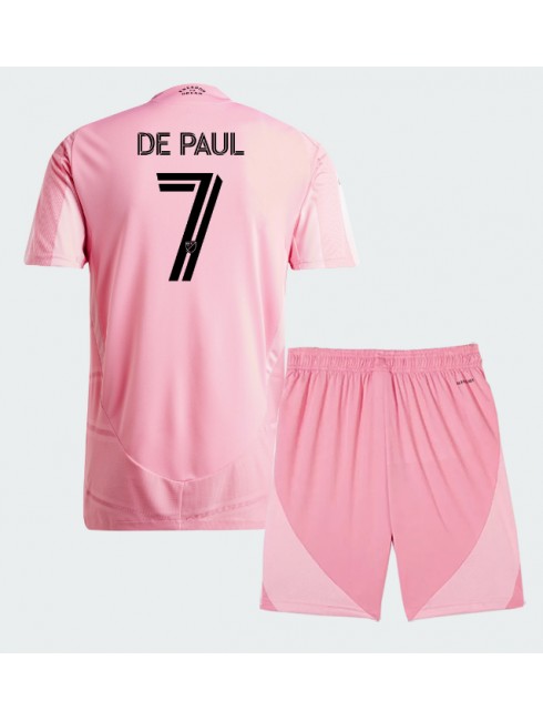 Poceni Otroški dresi kompleti Inter Miami Rodrigo De Paul #7 Domači 2026-27