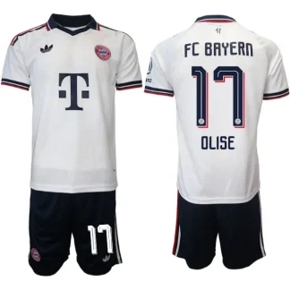Poceni Nogometni dresi kompleti Michael Olise #17 FC Bayern München Gostujoči 2026-27
