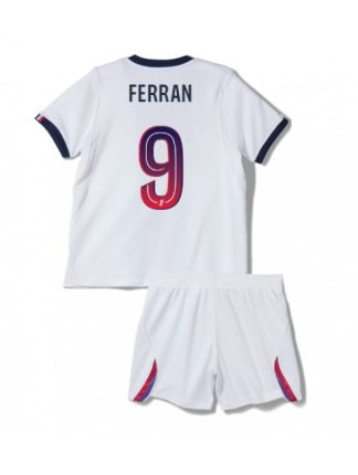Poceni Otroški dresi kompleti Paris Saint-Germain PSG Ferran Torres #9 Gostujoči 2026-27