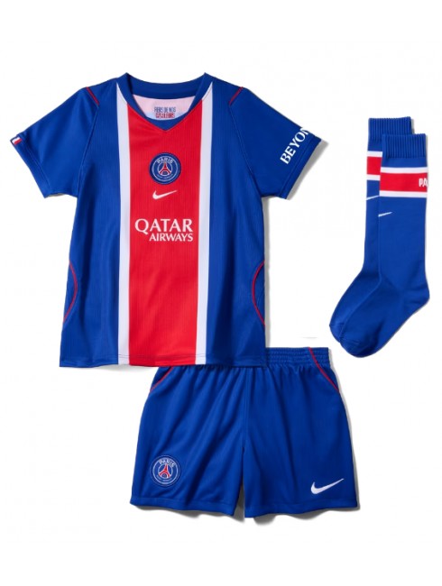 Poceni Otroški dresi kompleti Paris Saint-Germain PSG Joao Neves #87 Domači 2026-27-1