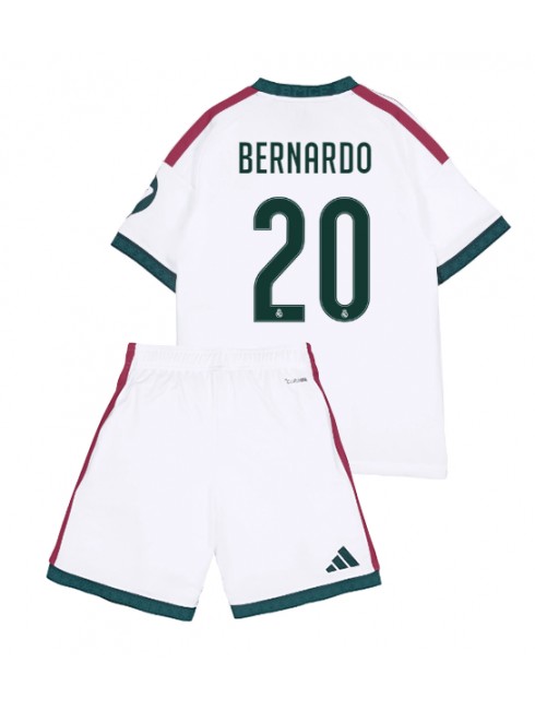 Poceni Otroški dresi kompleti Real Madrid Bernardo Silva #20 Domači 2026-27