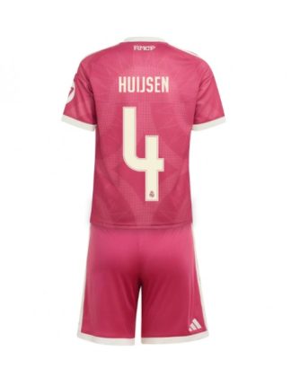 Poceni Otroški dresi kompleti Real Madrid Dean Huijsen #4 Tretji 2026-27