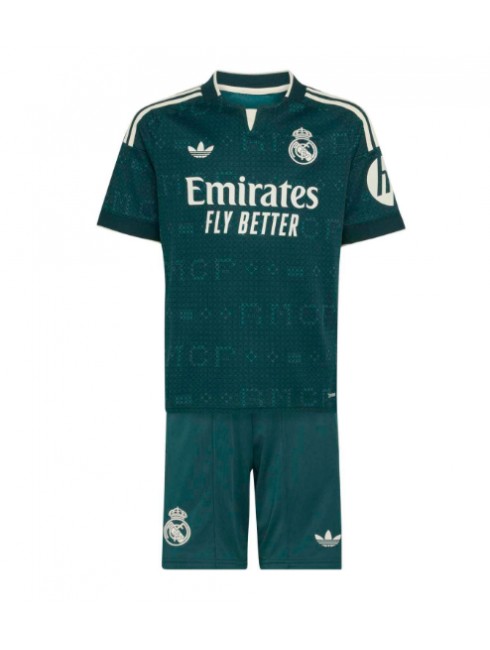 Poceni Otroški dresi kompleti Real Madrid Denzel Dumfries #24 Gostujoči 2026-27-1