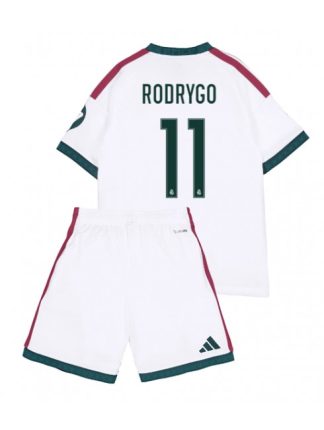 Poceni Otroški dresi kompleti Real Madrid Rodrygo Goes #11 Domači 2026-27