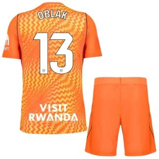 Poceni Vratarski dres kompleti Atletico Madrid 2026-27 Oranžna Jan Oblak 13