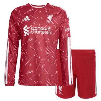 Poceni dresi Liverpool Domači 2026/27 rdeča Dolgi Rokav + Kratke hlače