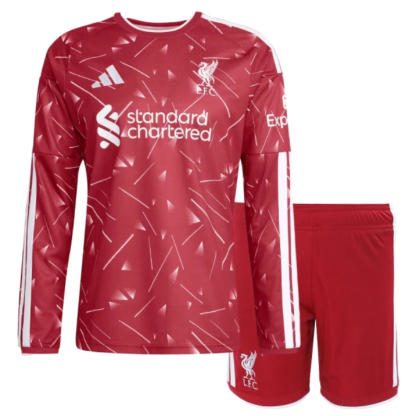 Poceni dresi Liverpool Domači 2026/27 rdeča Dolgi Rokav + Kratke hlače