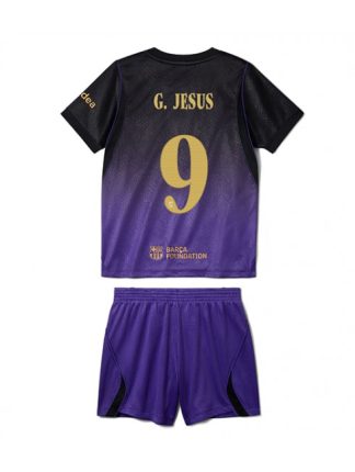 Otroški dresi kompleti Barcelona Gostujoči 2026-27 Gabriel Jesus #9