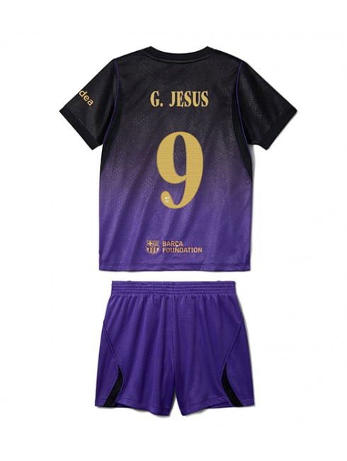 Otroški dresi kompleti Barcelona Gostujoči 2026-27 Gabriel Jesus #9